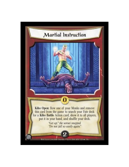 Martial Instruction FOIL