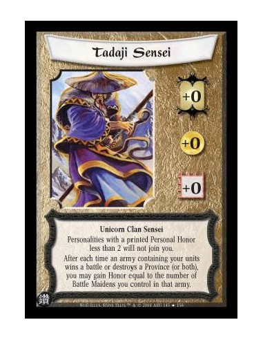 Tadaji Sensei FOIL