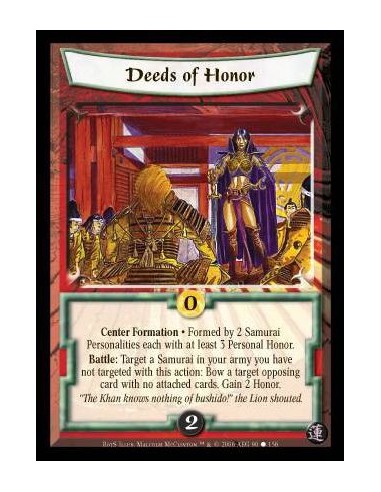 Deeds of Honor