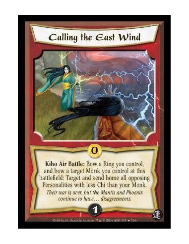 Calling the East Wind FOIL