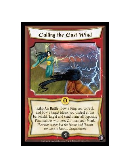 Calling the East Wind FOIL