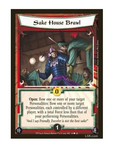 Sake House Brawl