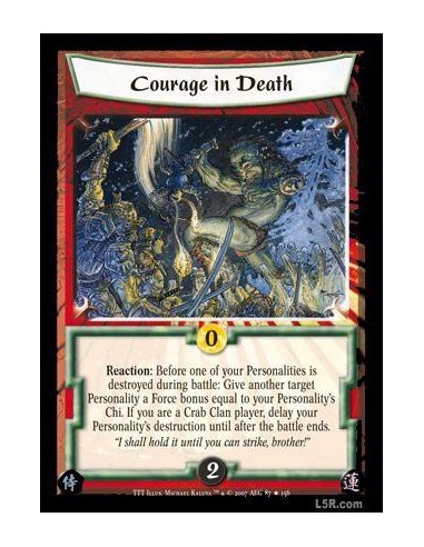 Courage in Death