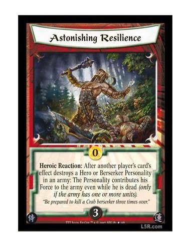 Astonishing Resilience FOIL