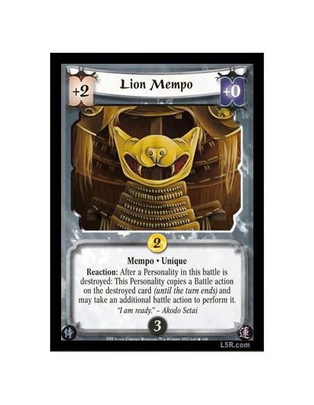 Lion Mempo FOIL