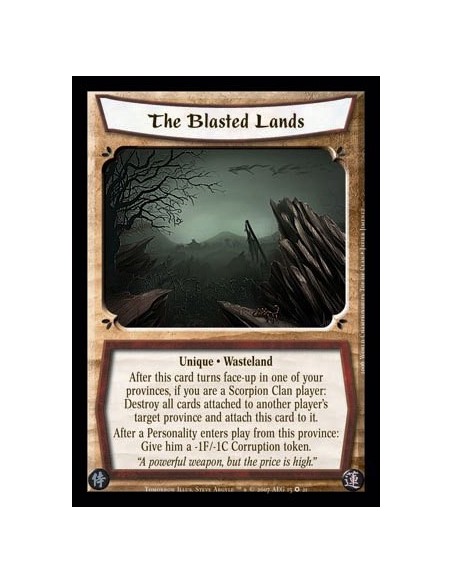 The Blasted Lands FOIL