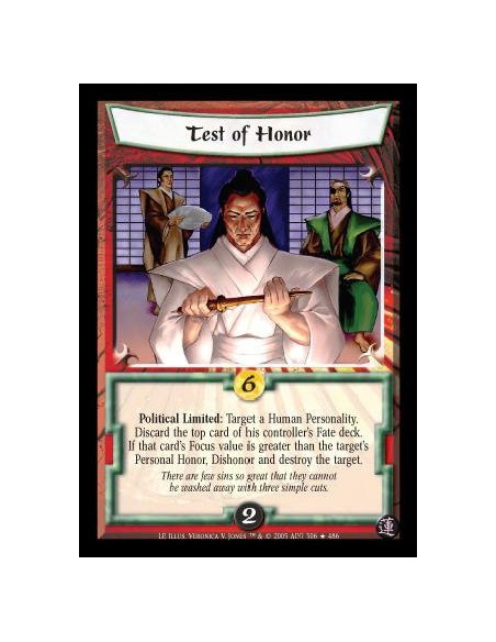 Test of Honor FOIL