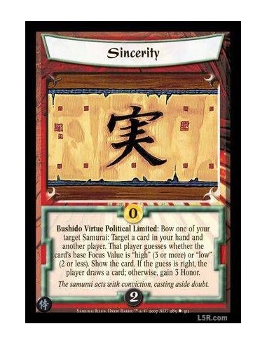 Sincerity FOIL