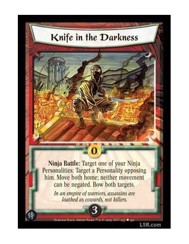 Knife in the Darkness FOIL