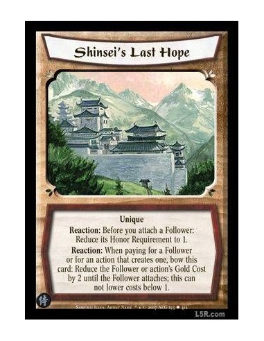 Shinsei's Last Hope