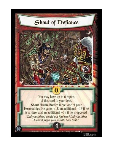 Shout of Defiance