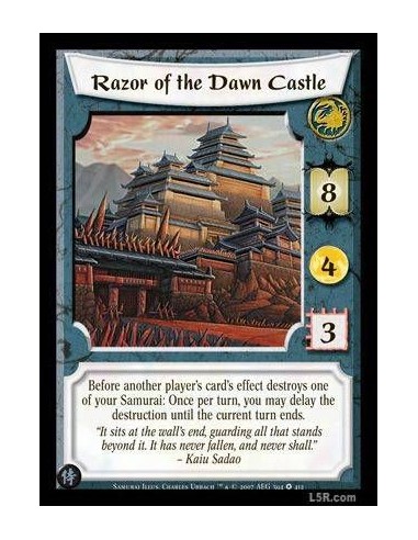 Razor of the Dawn Castle