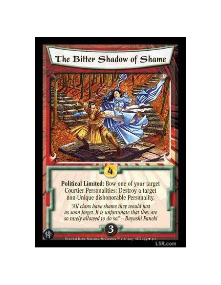 The Bitter Shadow of Shame FOIL