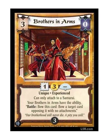 Brothers in Arms Exp FOIL