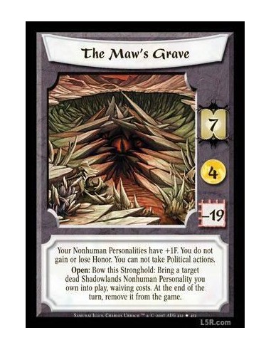 The Maw's Grave FOIL