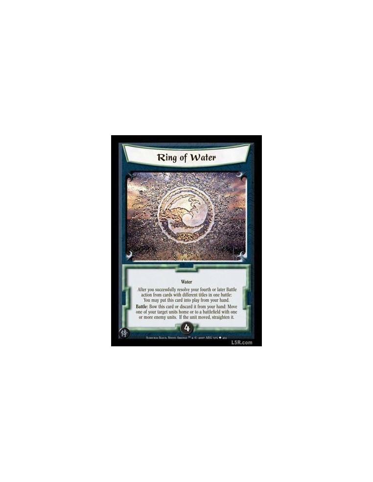 Ring of Water FOIL  - Water  After you successfully resolve your fourth or later Battle action from cards with different titles 