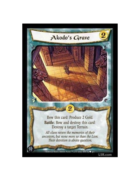 Akodo's Grave FOIL