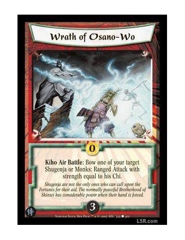 Wrath of Osano-Wo FOIL