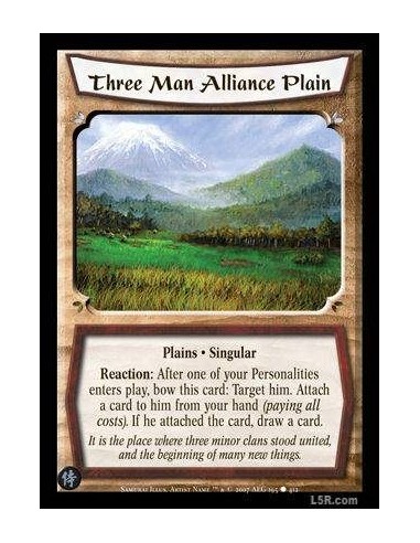 Three Man Alliance Plain (Formato Celestial)